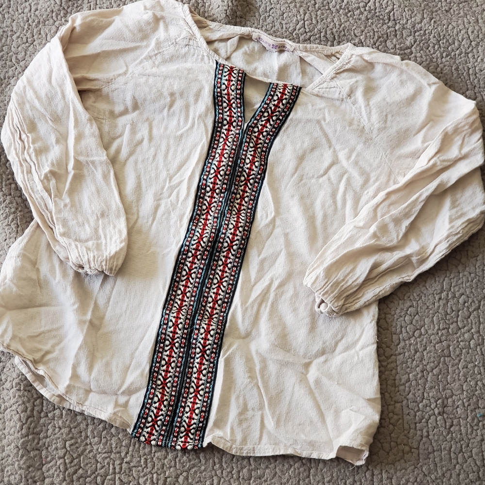 3/4 sleeve top